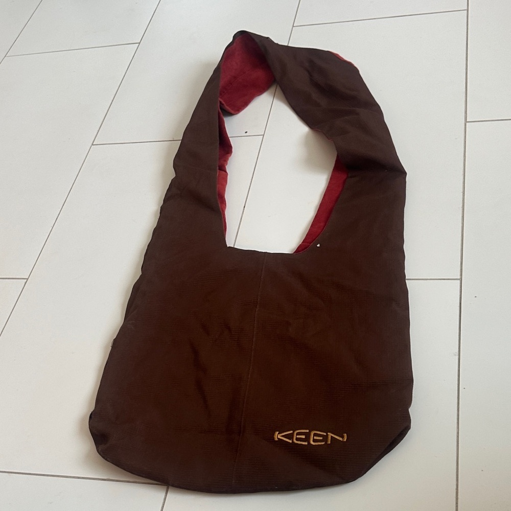 Keen Men's Brown and Red Messenger Bag